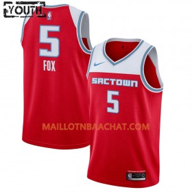 Maillot NBA Sacramento Kings De'Aaron Fox 5 Nike 2019-20 City Edition Swingman - Enfant